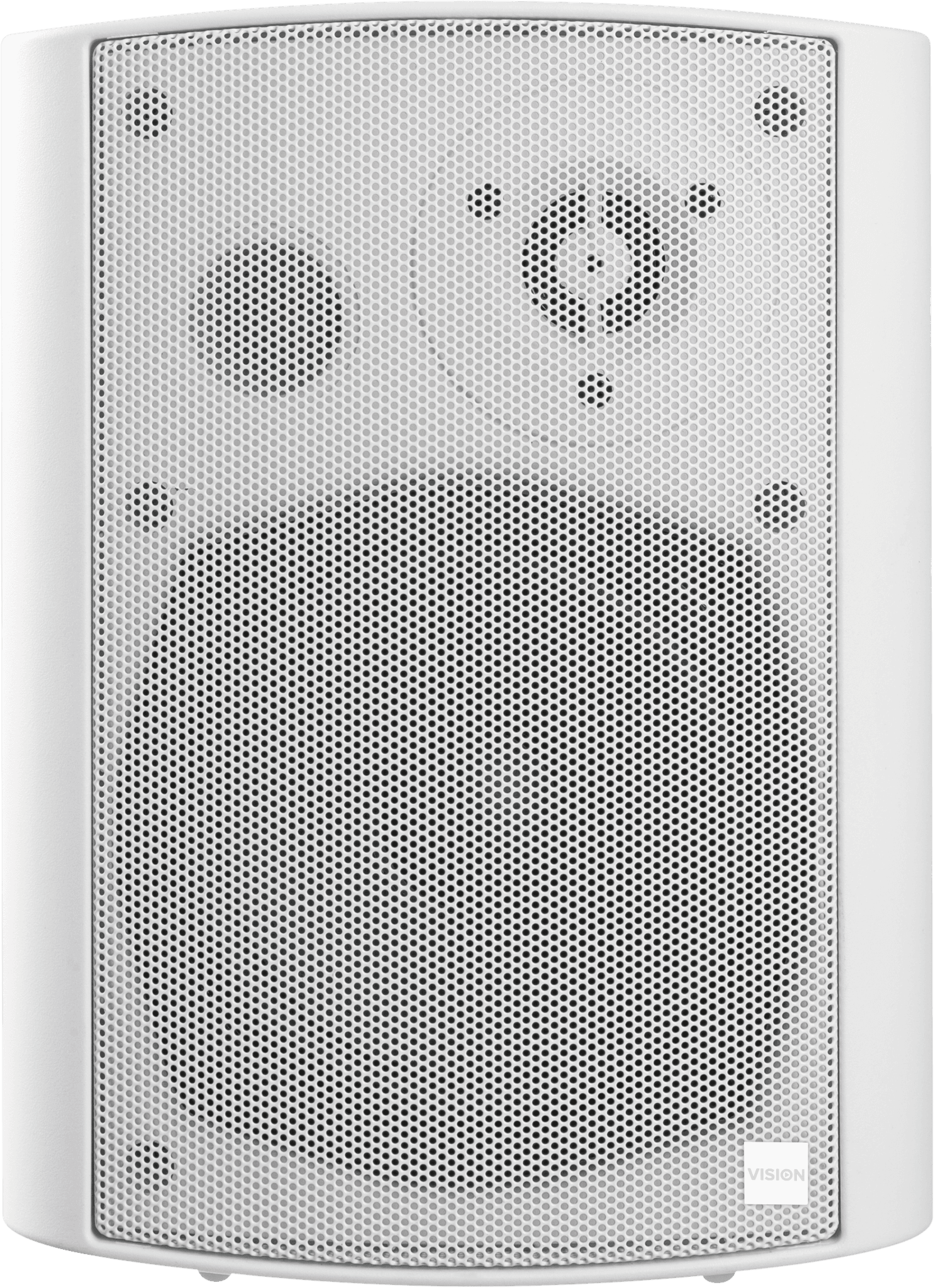 Vision SP-1900P Pair of 60W Active Wall Speakers with Bluetooth - front view of the speaker