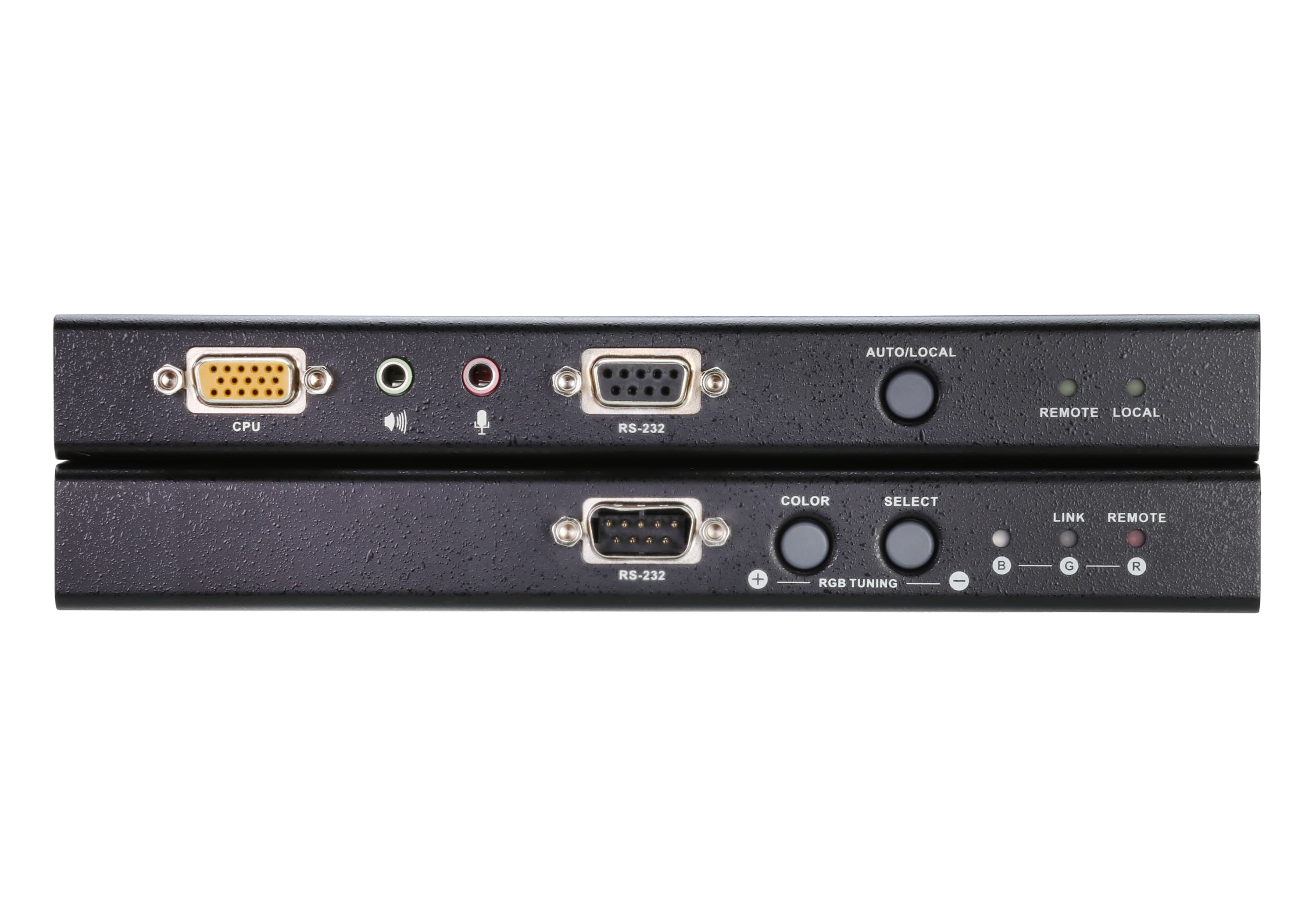 ATEN CE370 PS/2 VGA/Audio Cat 5 KVM Extender with Deskew (1280 x 1024@300m) — additional product view from ATEN (angle not stated by ATEN)