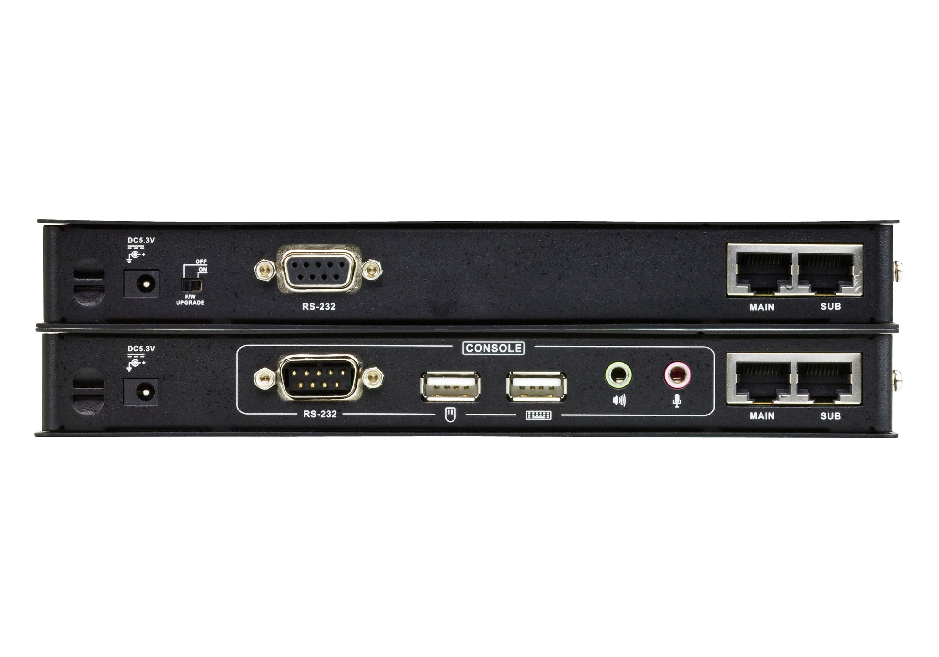 ATEN CE604 USB DVI Dual View Cat 5 KVM Extender (1024 x 768@60m) — additional product view from ATEN (angle not stated by ATEN)