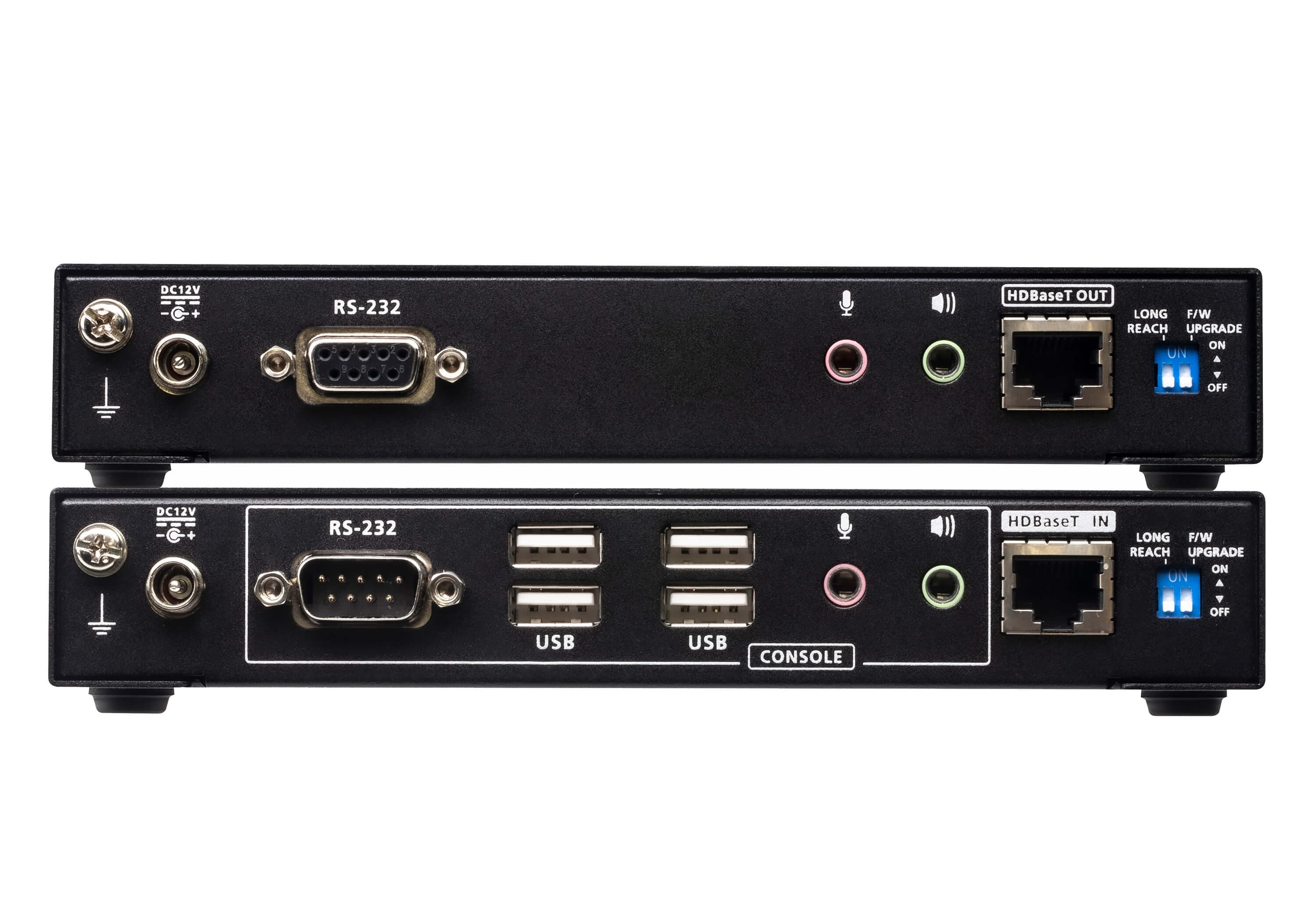 ATEN CE824 USB HDMI Dual View HDBaseT™ 2.0 KVM Extender (4K@100m for Single View) — additional product view from ATEN (angle not stated by ATEN)