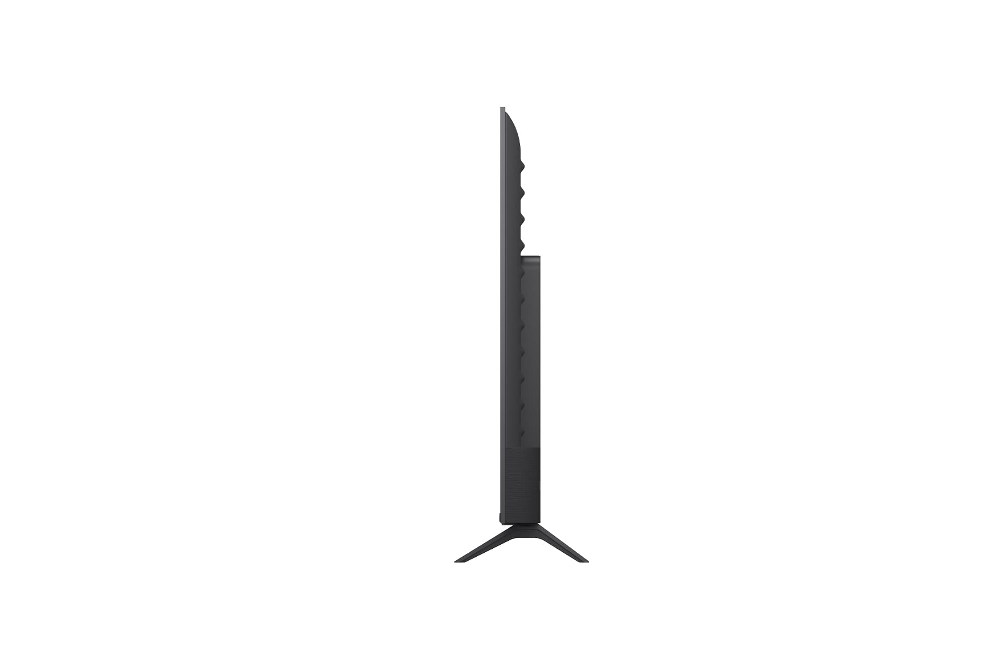 -90 degree side view of LG 55 4K UHD Smart TV 55NU85CB — manufacturer product-family image