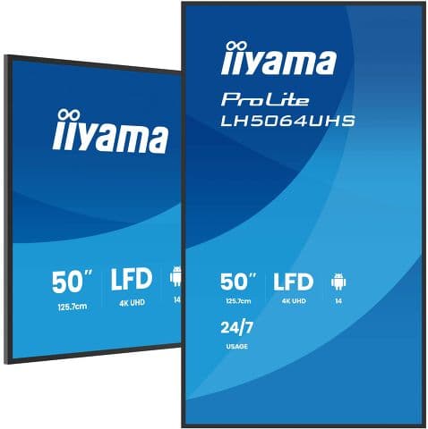 iiyama LH5064UHS-B1AG ProLite Digital Signage Screen 55"