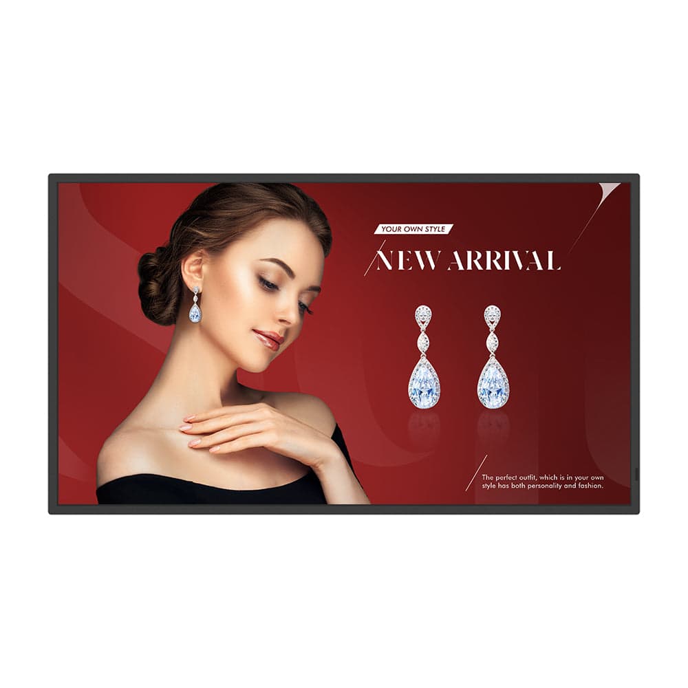 BenQ ST4302S Digital signage flat panel 109.2 cm (43") LCD 400 cd/m¬? 4K Ultra HD Black Built-in processor Android 8.0