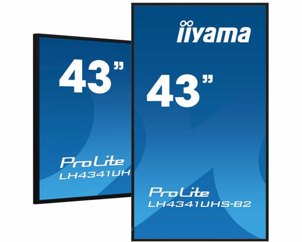iiyama LH4341UHS-B2 43" 4k 500 cd/m² Signage Display