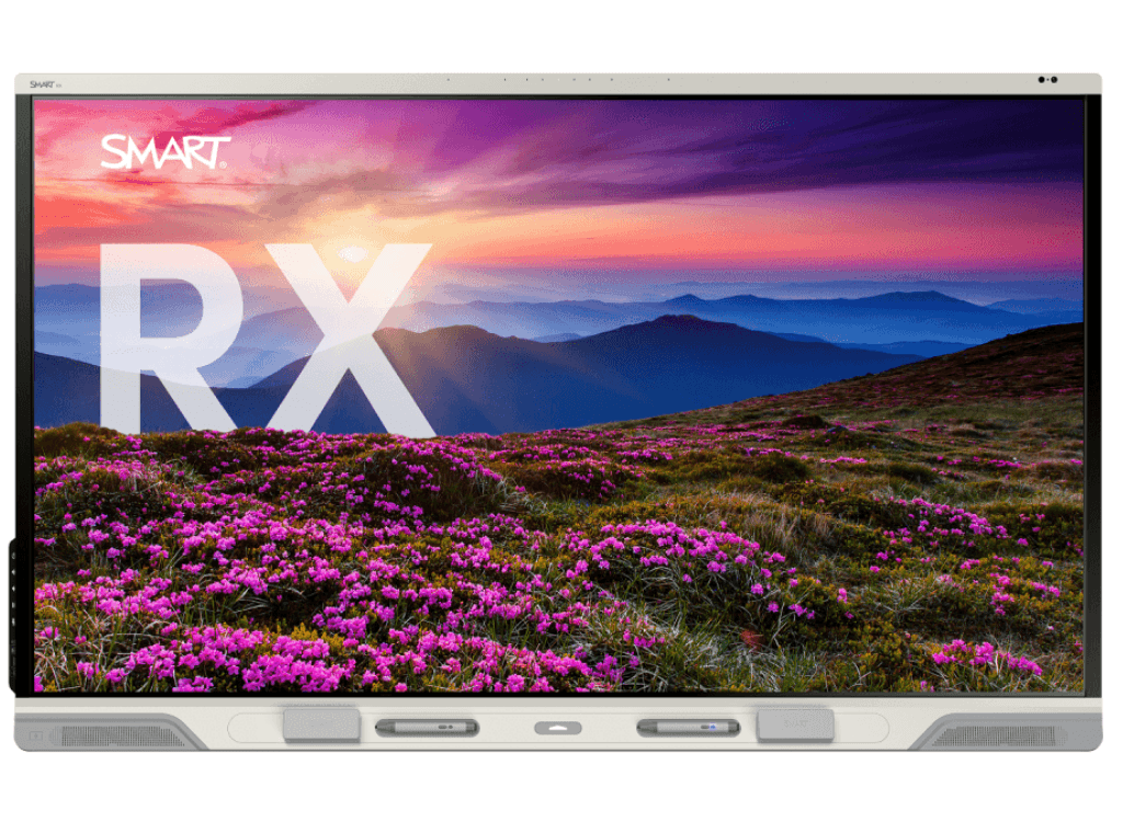 SMART Board RX series interactive display, front view (RX family chassis image; screen size badge not shown, same chassis used for the RX286-5A 86" model)