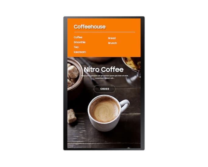 Samsung KM24A 24" All-in-One Touch Kiosk Display