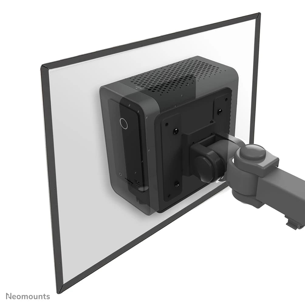 Neomounts THINCLIENT-20 nuc/thin client holder - 7 kg - Black - Metal - Taiwan - Thin clients - 100 mm