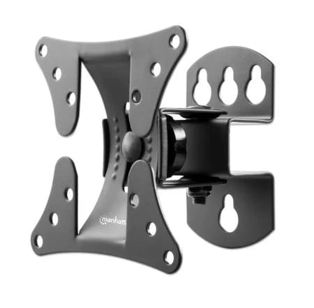 Manhattan 462662 Pivoting Wall Mount for TV/Monitor (Tilt and Swivel), 13"�27"