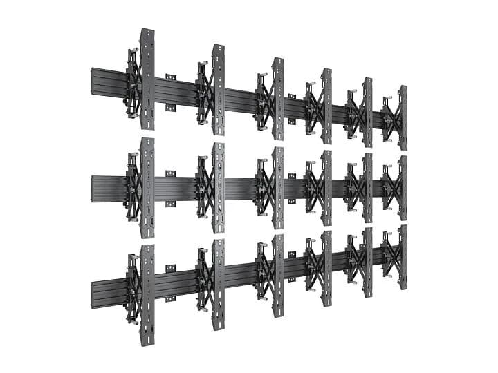 Multibrackets MBW3X3U M Wallmount Pro Push In Pop Out