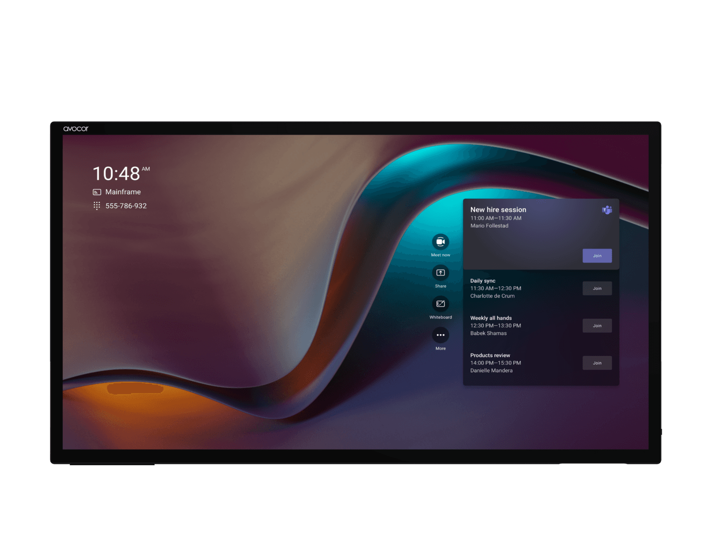 Avocor H Series — manufacturer series image; this listing is the 75" AVH-7520 variant