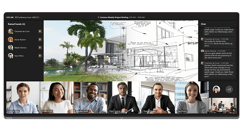 Avocor L Series — manufacturer series image; this listing is the 105" AVL-1050-D variant