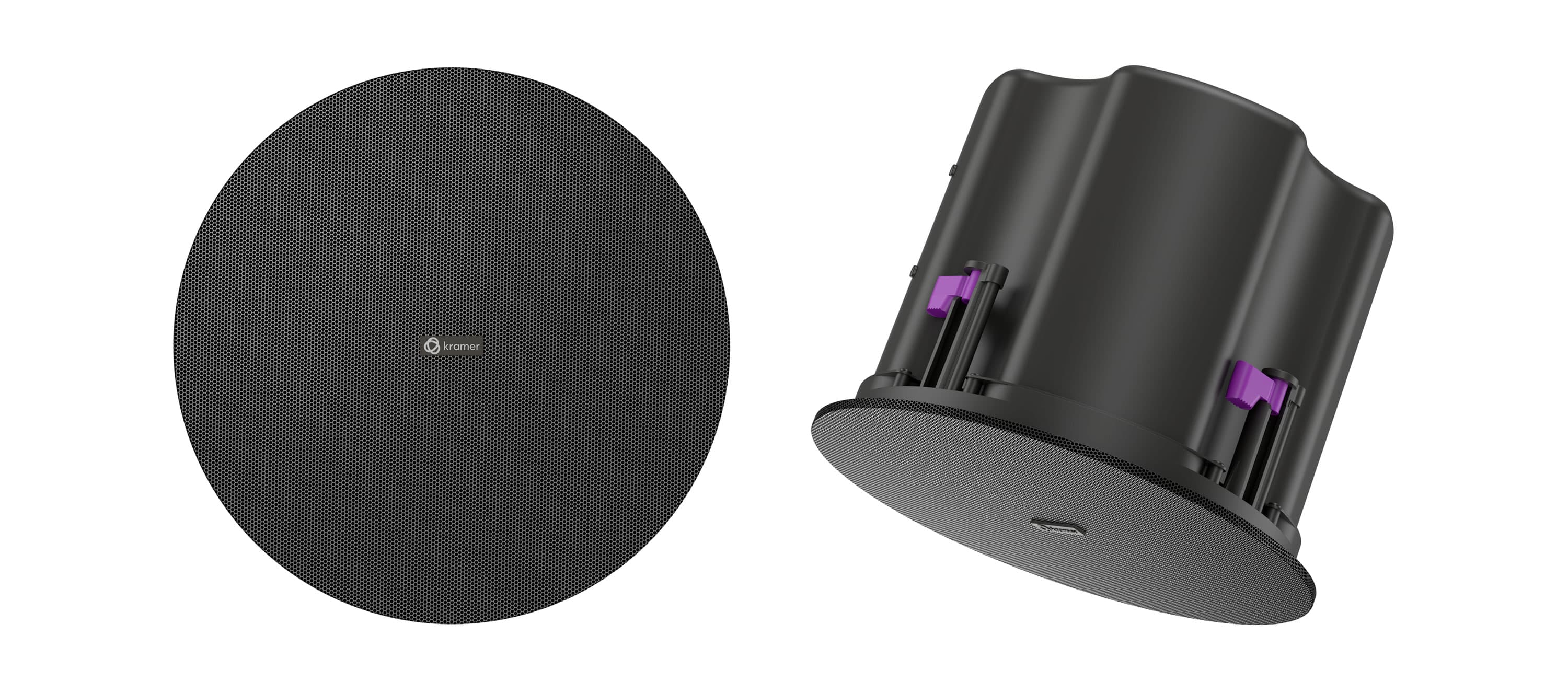 Kramer CL-6D 6.5" PoE powered, Dante, in-ceiling speaker — manufacturer product-family image