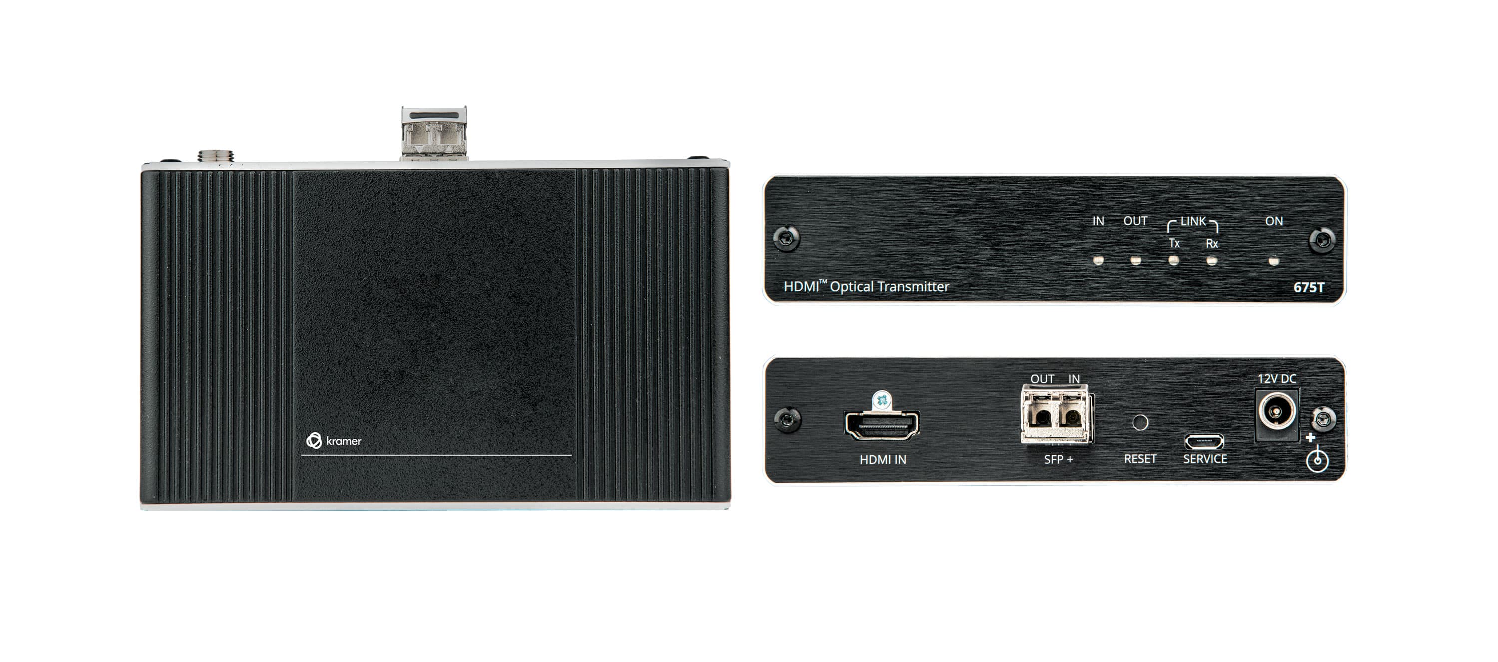 Kramer 675R/T 4K60 4:4:4 HDMI Extender Kit over Ultra-Reach MM/SM Fiber Optic — manufacturer product-family image