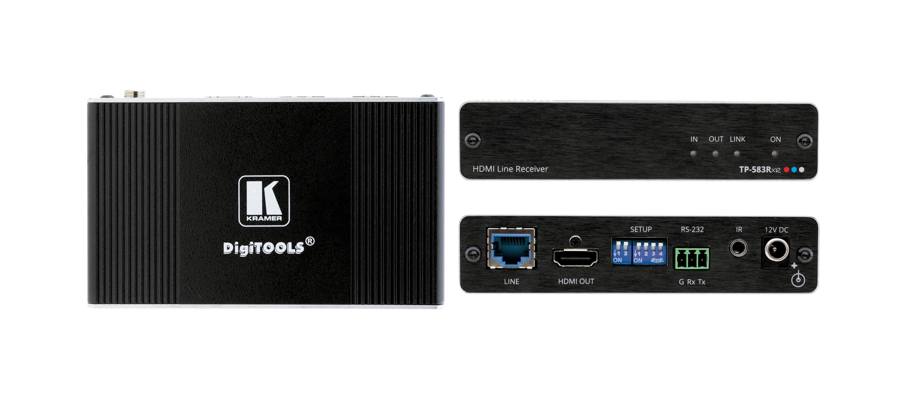 Kramer TP-583Rxr 4K HDR HDMI Receiver with RS-232 & IR over Extended-Reach HDBaseT
