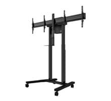 B-Tech BT8556 Momentum E-Lift Duo XL Motorised Twin Screen VC Trolley