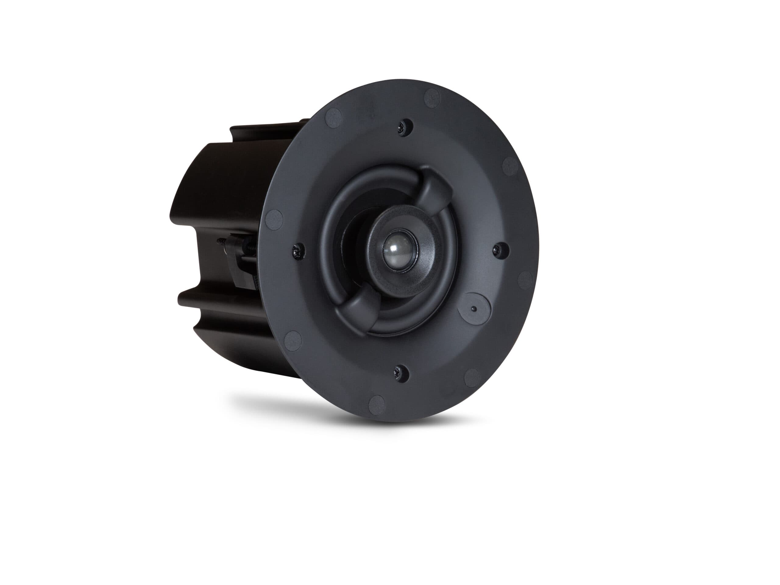 Bluesound Professional BCS300 PoE+ Network Streaming Ceiling Speaker — three-quarter view