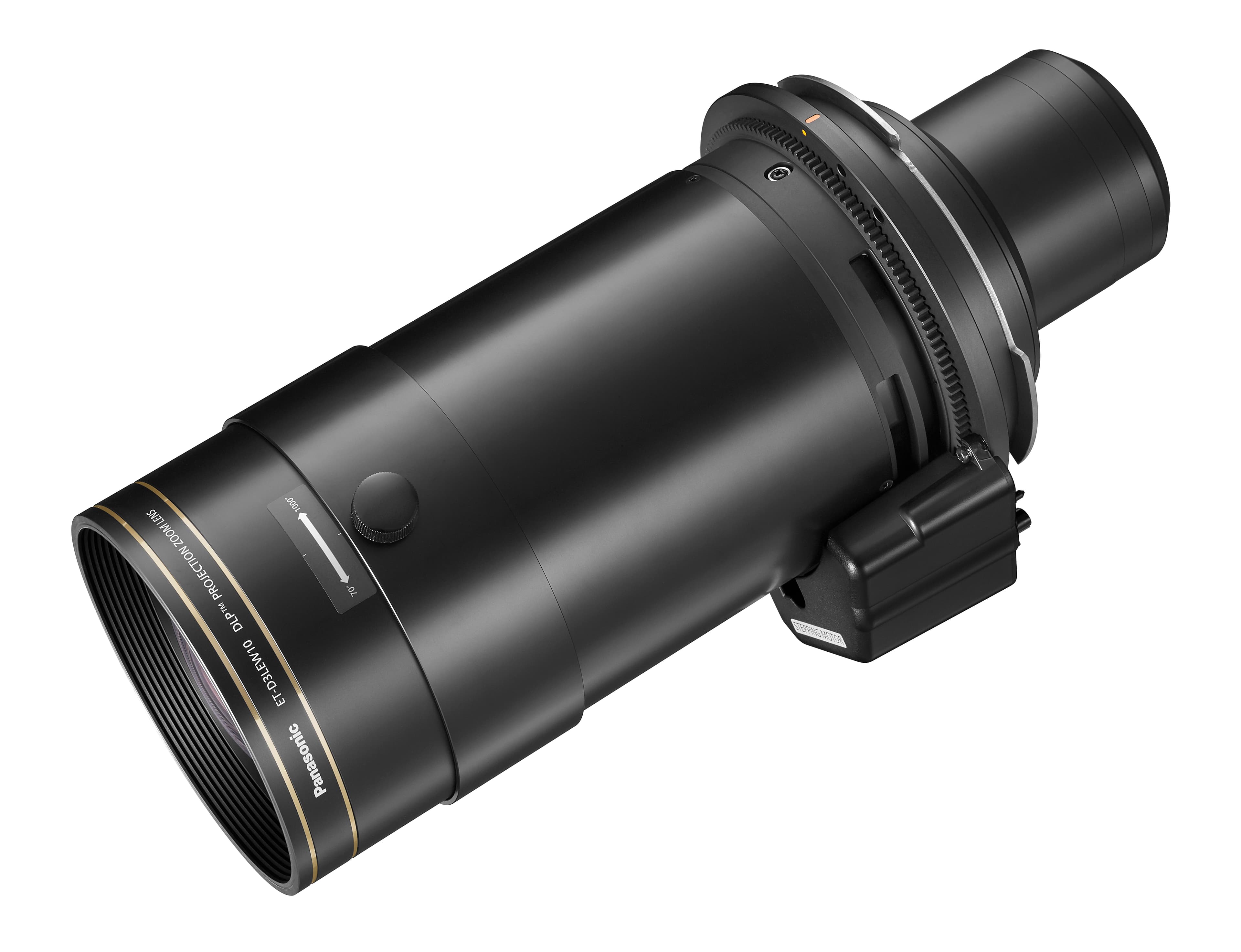 Panasonic ET-D3LEW10 3-Chip DLP Projector Zoom Lens (1.26-1.72:1) — manufacturer product photo