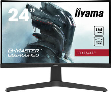 iiyama G-MASTER Red Eagle LED display 59.9 cm (23.6") 1920 x 1080 pixels Full HD Black - TopAV