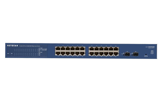 NETGEAR ProSAFE GS724Tv4 Managed L3 Gigabit Ethernet (10/100/1000) Blue - TopAV