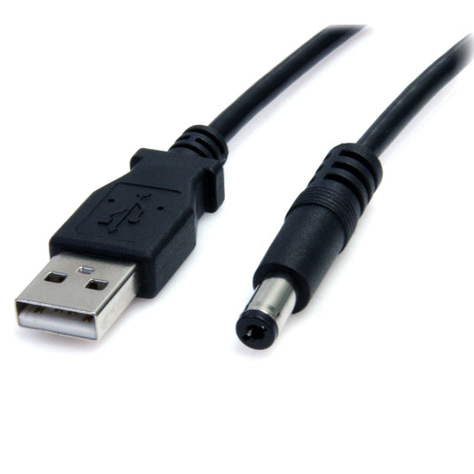 StarTech.com USB to 5.5mm Power Cable - Type M Barrel - 2m - TopAV