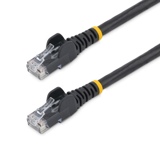 StarTech.com Cat5e Ethernet Patch Cable with Snagless RJ45 Connectors - 10 m, Black - TopAV