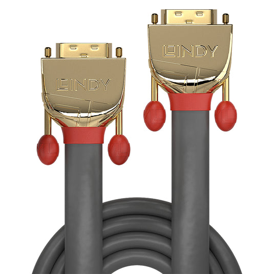 Lindy 20m DVI-D Dual Link Cable, Gold Line - TopAV