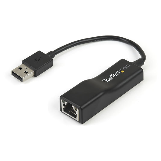 StarTech.com USB 2.0 to 10/100 Mbps Ethernet Network Adapter Dongle - TopAV