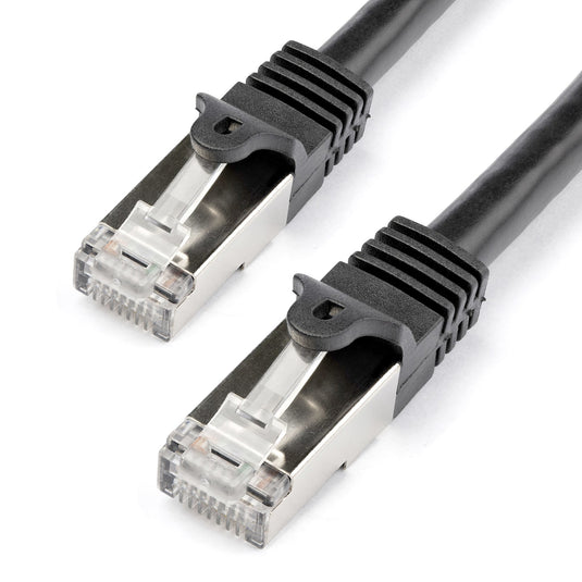 StarTech.com Cat6 Patch Cable - Shielded (SFTP) - 1 m, Black - TopAV