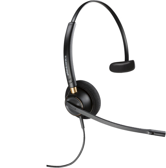 POLY EncorePro 510 Monaural Headset +Quick Disconnect - TopAV