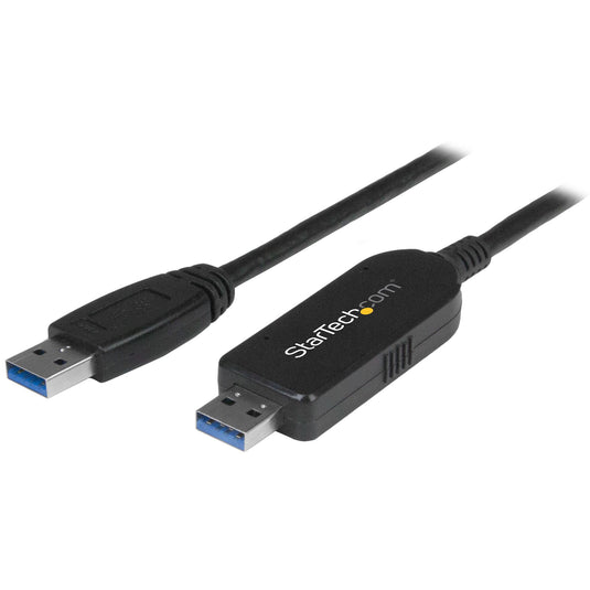 StarTech.com USB 3.0 Data Transfer Cable for Mac and Windows~USB 3.0 Data Transfer Cable for Mac and Windows, 2m (6ft) - TopAV