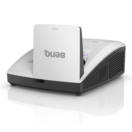 BenQ MW855UST+ data projector Ultra short throw projector 3500 ANSI lumens DLP WXGA (1280x800) 3D Black, White - TopAV