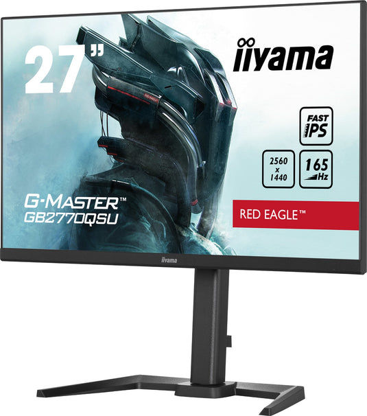 iiyama G-MASTER GB2770QSU-B5 computer monitor 68.6 cm (27") 2560 x 1440 pixels Wide Quad HD LED Black - TopAV