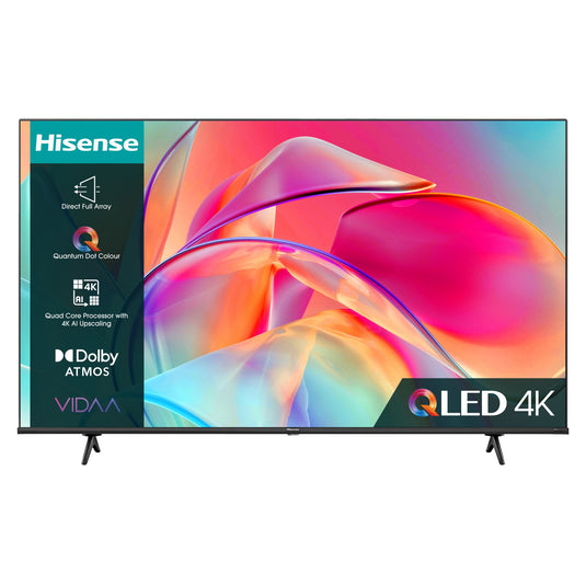 Hisense 65E7KQTUK TV 165.1 cm (65") 4K Ultra HD Smart TV Wi-Fi Black 300 cd/m² - TopAV