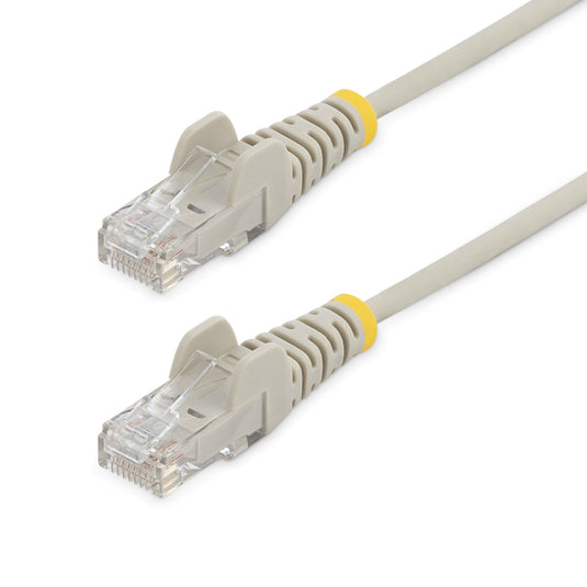 StarTech.com 3 m CAT6 Cable - Slim - Snagless RJ45 Connectors - Grey - TopAV