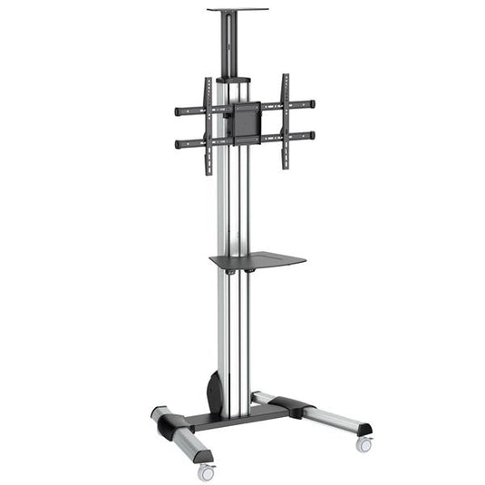 StarTech.com TV Cart - Height Adjustable - Lockable Wheels - TopAV