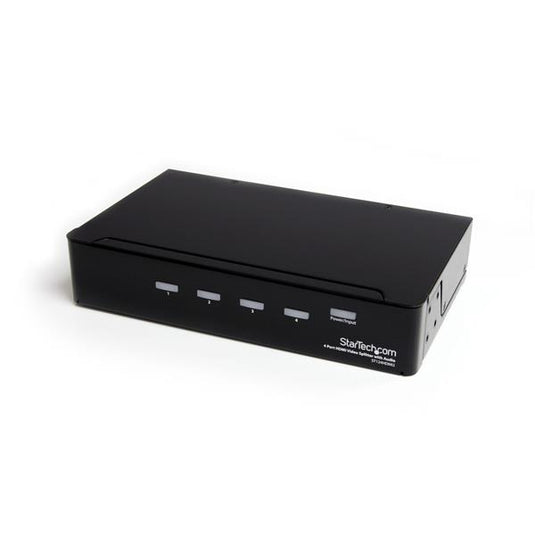 StarTech.com 4-port HDMI splitter and signal amplifier - TopAV