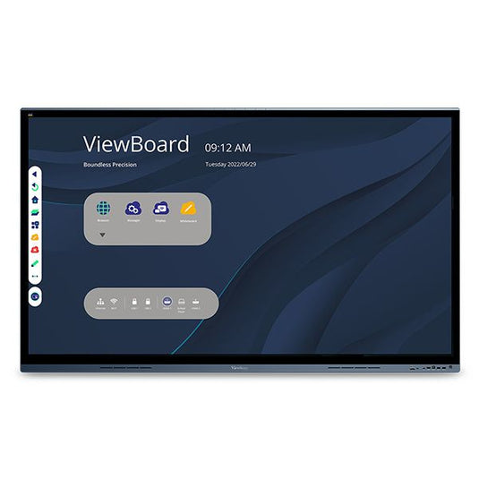 Viewsonic IFP6562 Signage Display Interactive flat panel 165.1 cm (65") LED Wi-Fi 350 cd/m¬? 4K Ultra HD Black Touchscreen Built-in processor Android 8.0 - TopAV