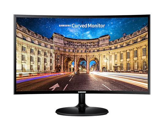 Samsung C27F390 computer monitor 68.6 cm (27") 1920 x 1080 pixels Full HD LED Black - TopAV