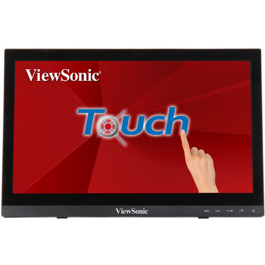 Viewsonic TD1630-3 computer monitor 39.6 cm (15.6") 1366 x 768 pixels HD LCD Touchscreen Multi-user Black - TopAV