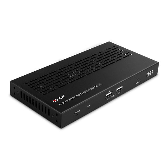 Lindy 4K30 HDMI and USB over IP System - Decoder - TopAV