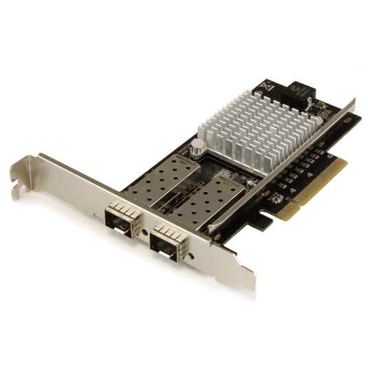 StarTech.com 2-Port 10G Fiber Network Card with Open SFP+ - PCIe, Intel Chip - TopAV