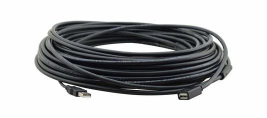 Kramer Electronics CA‚ÄìUAM/UAF‚Äì35 USB cable USB 2.0 10.7 m USB A Black - TopAV