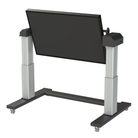 Loxit 4500 monitor mount / stand 165.1 cm (65") Black, Silver Floor - TopAV