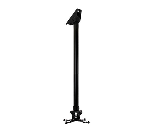 B-Tech SYSTEM 2 - Universal Projector Ceiling Mount with Micro-adjustment - 1m ?ò50mm Pole - TopAV