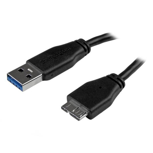 StarTech.com Slim Micro USB 3.0 Cable - M/M - 3m (10ft) - TopAV