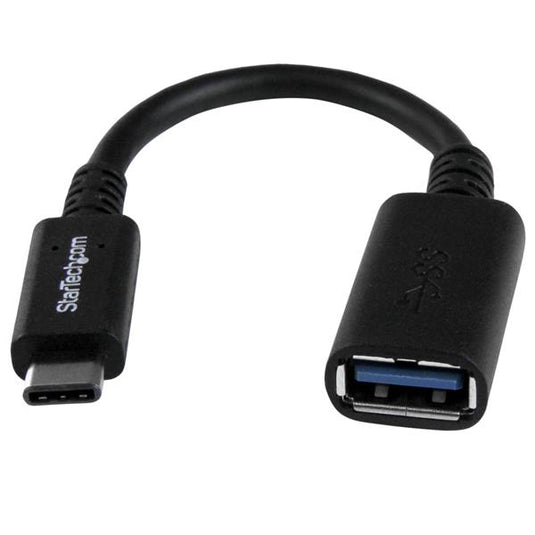 StarTech.com USB-C to USB-A Adapter Cable - M/F - 6in - USB 3.0 (5Gbps) - USB-IF Certified - TopAV