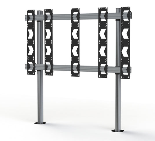 B-Tech SYSTEM X - Bolt-Down Stand for Unilumin UpanelS 4x4 DVLED Videowalls - TopAV