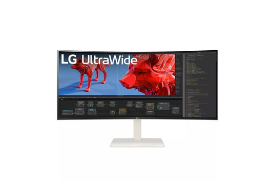 LG 38WR85QC-W computer monitor 96.5 cm (38") 3840 x 1600 pixels UltraWide Quad HD LCD White - TopAV