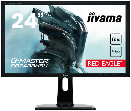 iiyama G-MASTER GB2488HSU LED display 61 cm (24") 1920 x 1080 pixels Full HD Black - TopAV