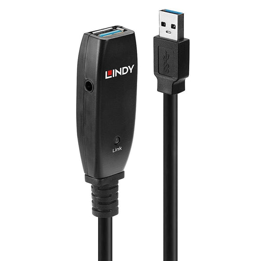 Lindy 43353 USB cable 3 m USB 3.2 Gen 1 (3.1 Gen 1) USB A Black - TopAV